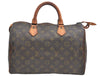 Authentic Louis Vuitton Monogram Speedy 30 Hand Boston Bag Old Modedl LV K0964