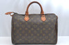 Authentic Louis Vuitton Monogram Speedy 30 Hand Boston Bag Old Modedl LV K0964