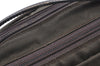 Authentic GUCCI Hand Bag Purse Nylon Leather Khaki Green Brown Junk K0986