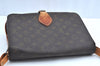Auth Louis Vuitton Monogram Cartouchiere GM Shoulder Cross Bag Old Model K0992