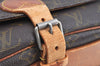 Auth Louis Vuitton Monogram Cartouchiere GM Shoulder Cross Bag Old Model K0992