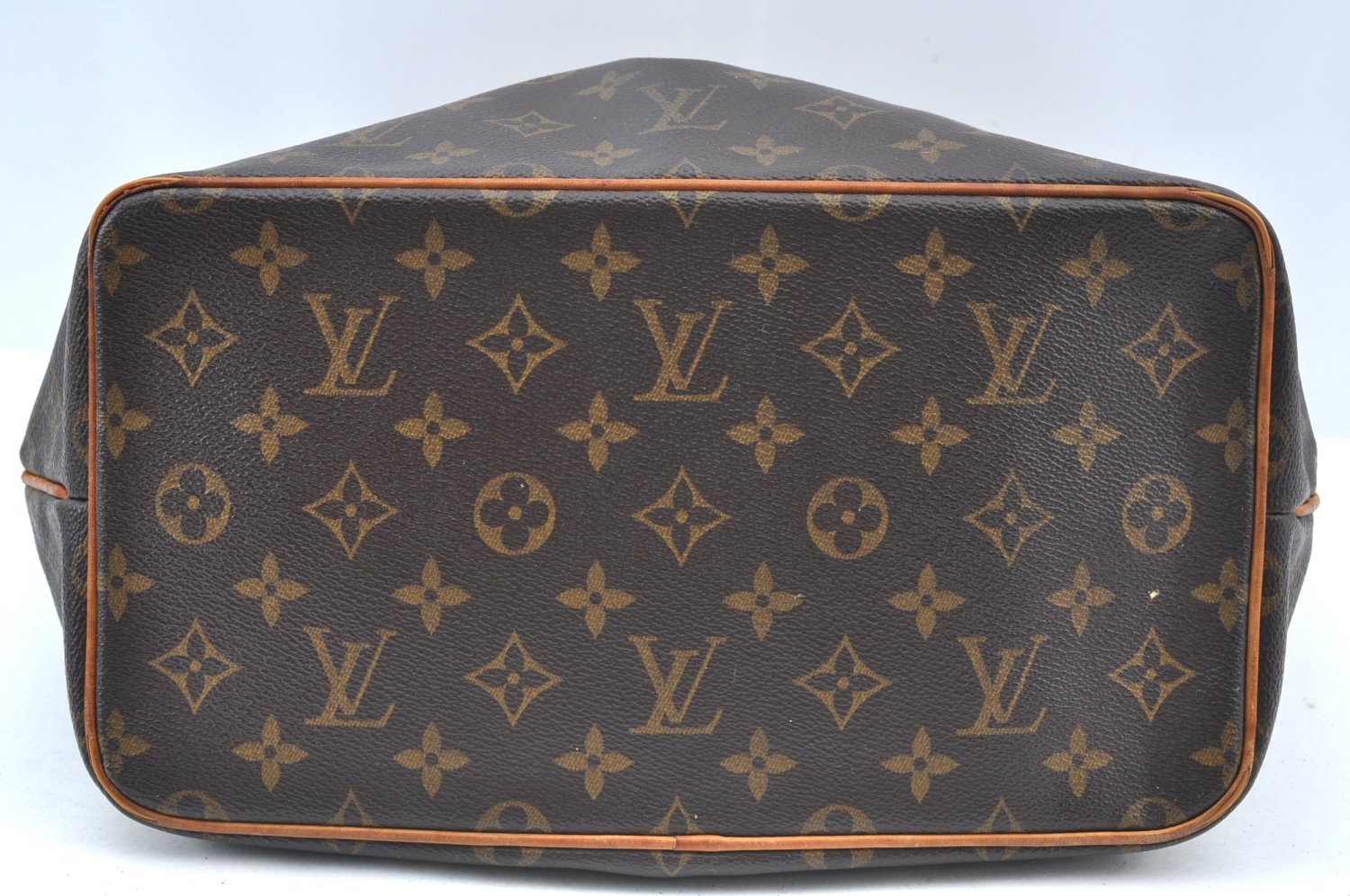 Authentic Louis Vuitton Monogram Palermo PM Shoulder Tote Bag M40145 LV K1030