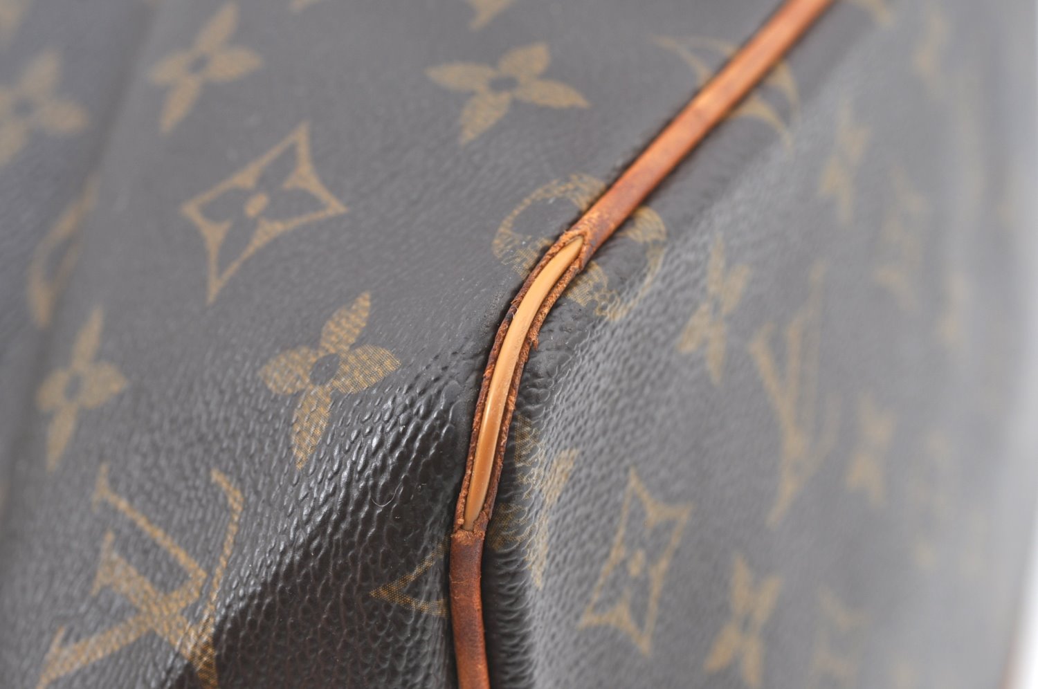 Authentic Louis Vuitton Monogram Palermo PM Shoulder Tote Bag M40145 LV K1030