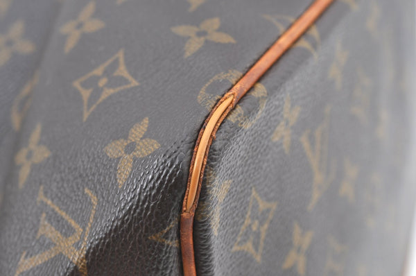 Authentic Louis Vuitton Monogram Palermo PM Shoulder Tote Bag M40145 LV K1030