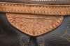 Authentic Louis Vuitton Monogram Palermo PM Shoulder Tote Bag M40145 LV K1030
