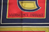 Authentic HERMES Carre 90 Scarf "Washington Carriage" Silk Navy Blue K1083