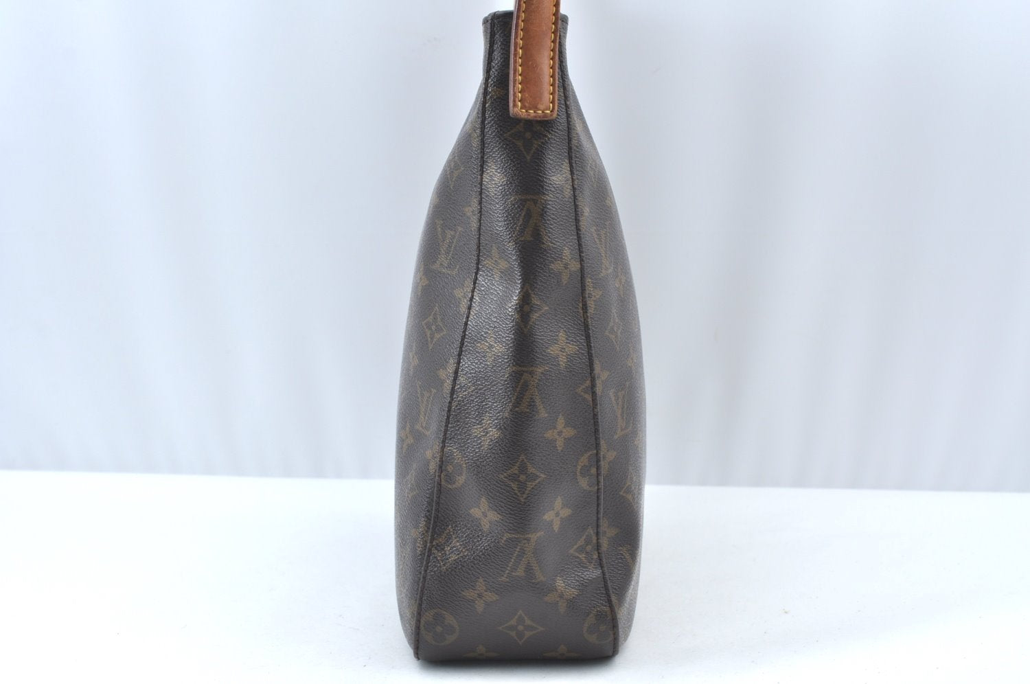 Authentic Louis Vuitton Monogram Looping GM Shoulder Bag M51145 LV Junk K1167