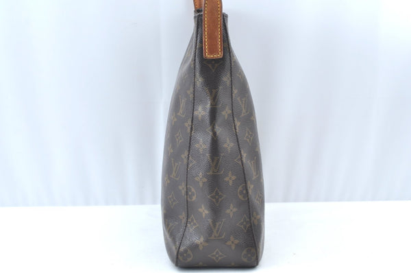 Authentic Louis Vuitton Monogram Looping GM Shoulder Bag M51145 LV Junk K1167