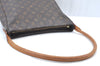Authentic Louis Vuitton Monogram Looping GM Shoulder Bag M51145 LV Junk K1167