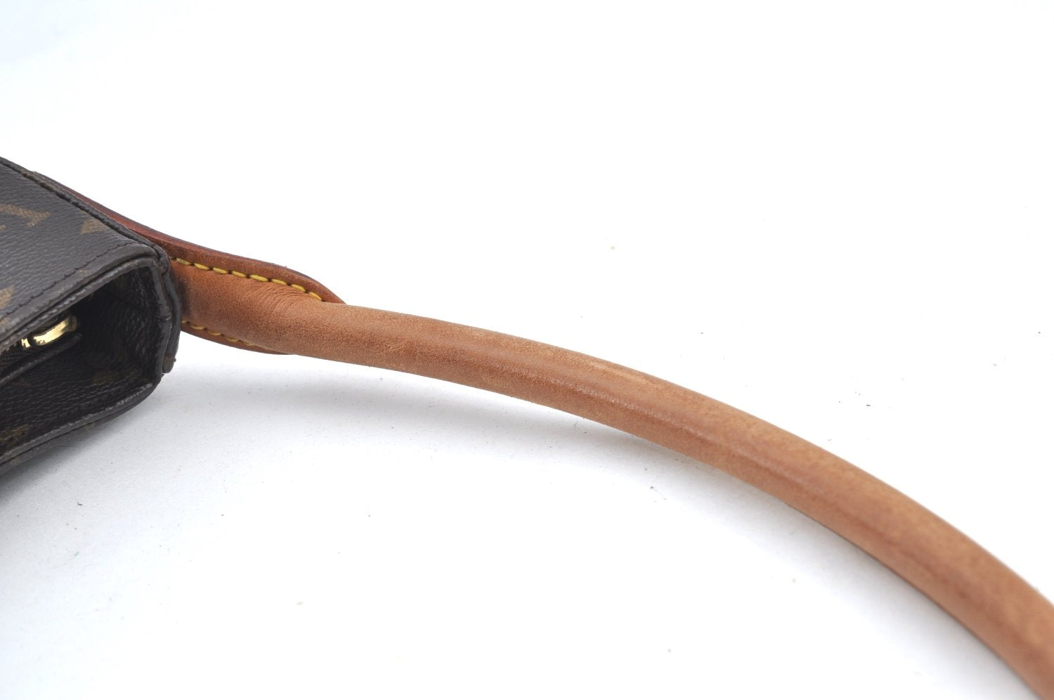 Authentic Louis Vuitton Monogram Looping GM Shoulder Bag M51145 LV Junk K1167