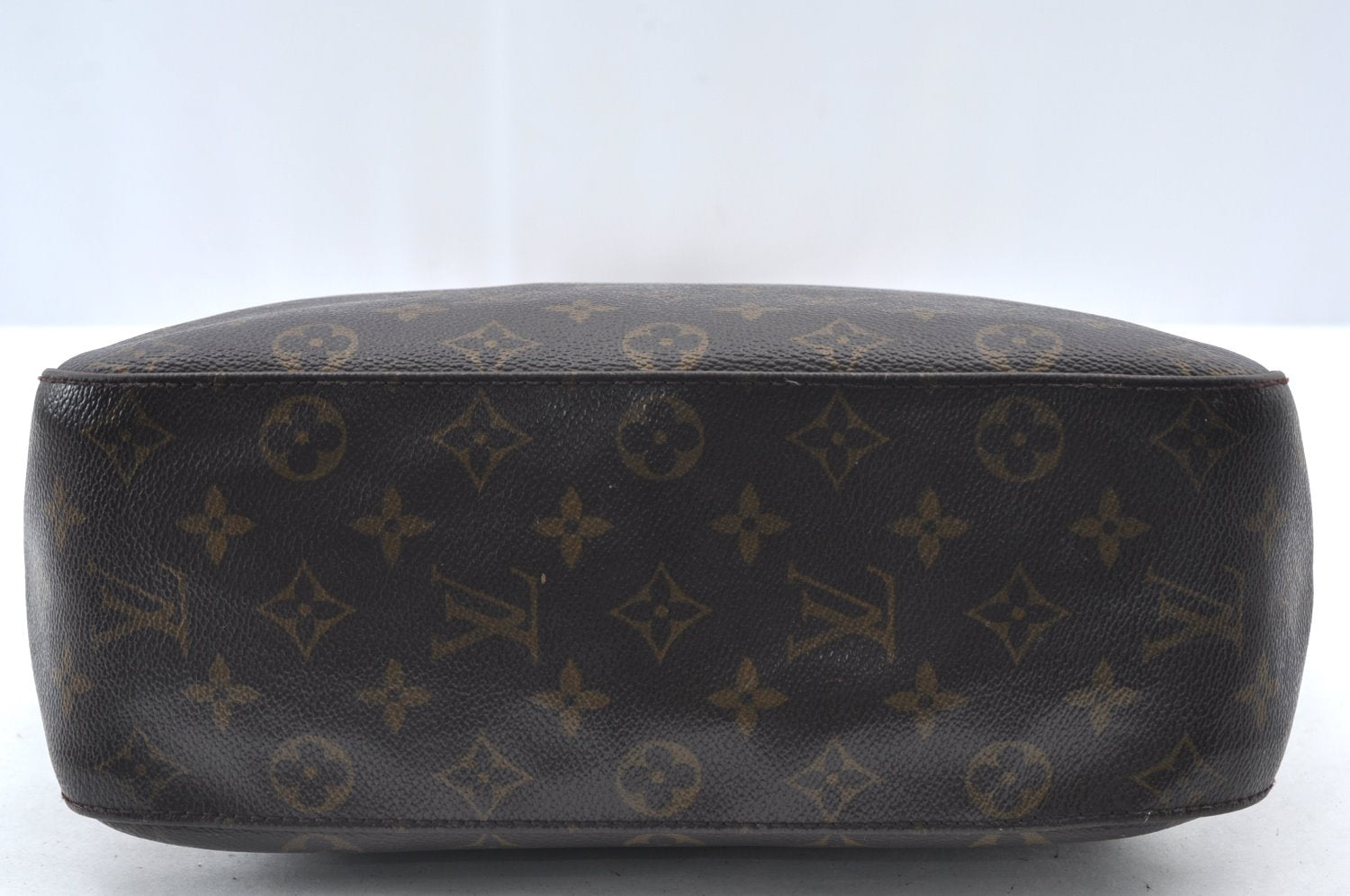 Authentic Louis Vuitton Monogram Looping GM Shoulder Bag M51145 LV Junk K1167