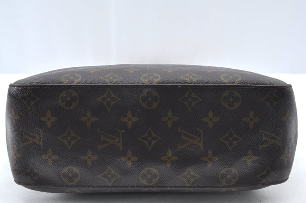 Authentic Louis Vuitton Monogram Looping GM Shoulder Bag M51145 LV Junk K1167