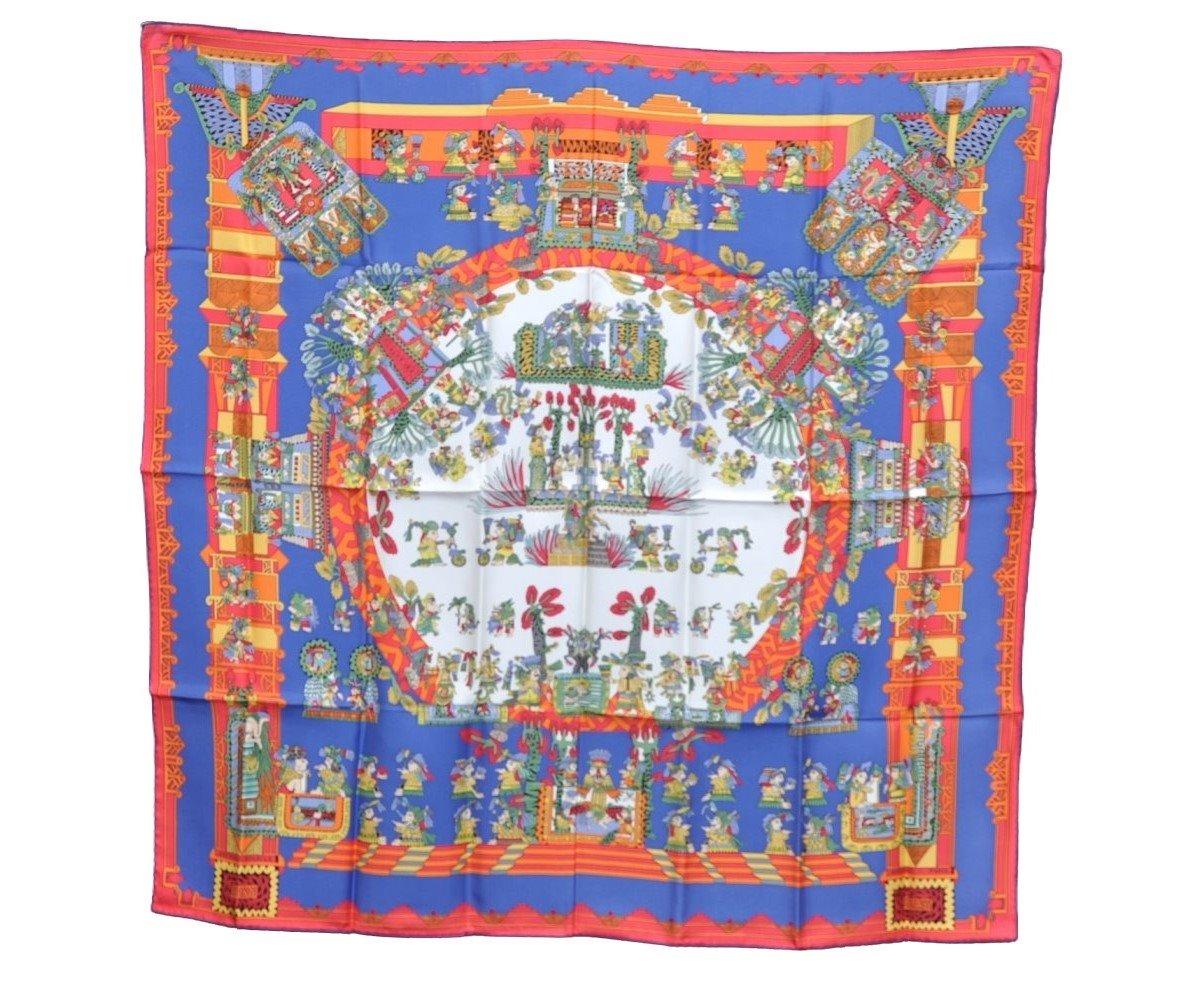 Authentic HERMES Carre 90 Scarf 