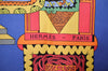 Authentic HERMES Carre 90 Scarf "ASTRES et SOLEILS" Silk Blue Paper Bag K1440