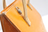 Authentic FENDI 2Way Shoulder Hand Bag Purse Leather Yellow K1687