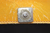Authentic FENDI 2Way Shoulder Hand Bag Purse Leather Yellow K1687