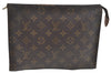 Auth Louis Vuitton Monogram Poche Toilette 26 Cosmetics Pouch Old Model LV K1699