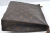 Auth Louis Vuitton Monogram Poche Toilette 26 Cosmetics Pouch Old Model LV K1699