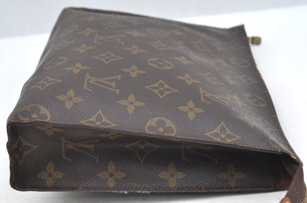 Auth Louis Vuitton Monogram Poche Toilette 26 Cosmetics Pouch Old Model LV K1699