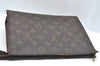 Auth Louis Vuitton Monogram Poche Toilette 26 Cosmetics Pouch Old Model LV K1699