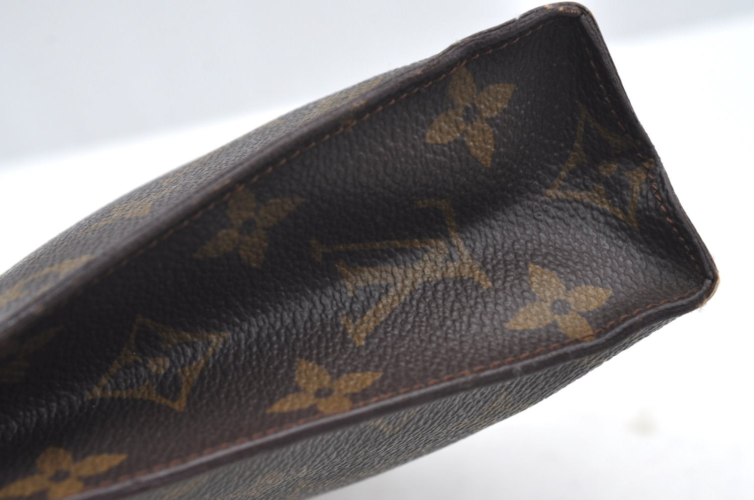 Auth Louis Vuitton Monogram Poche Toilette 26 Cosmetics Pouch Old Model LV K1699