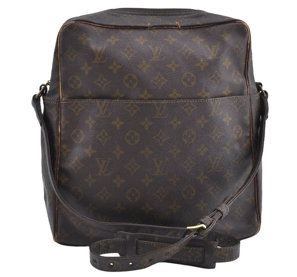 Authentic Louis Vuitton Monogram Marceau Shoulder Cross Body Bag M40264 LV K1714