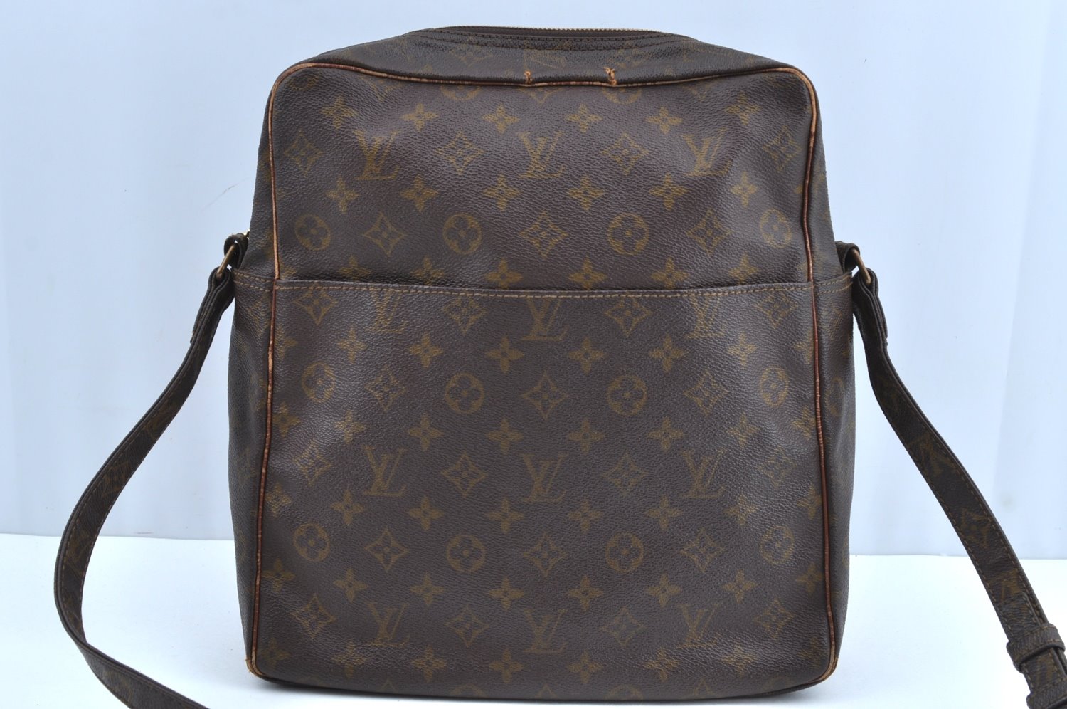 Authentic Louis Vuitton Monogram Marceau Shoulder Cross Body Bag M40264 LV K1714