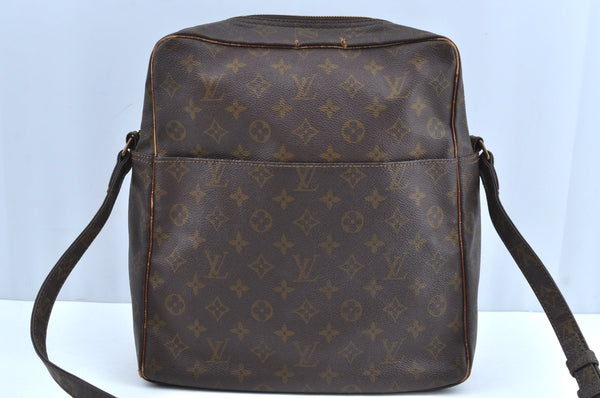 Authentic Louis Vuitton Monogram Marceau Shoulder Cross Body Bag M40264 LV K1714