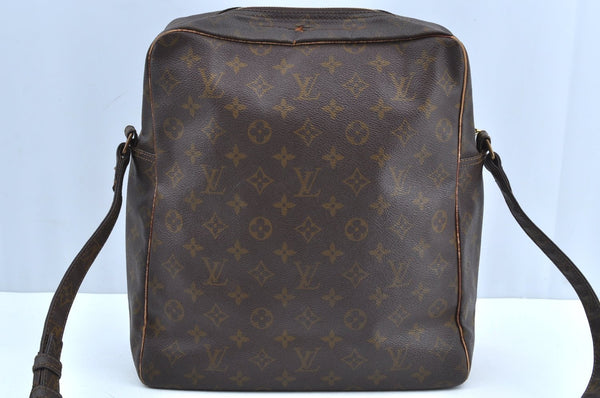 Authentic Louis Vuitton Monogram Marceau Shoulder Cross Body Bag M40264 LV K1714