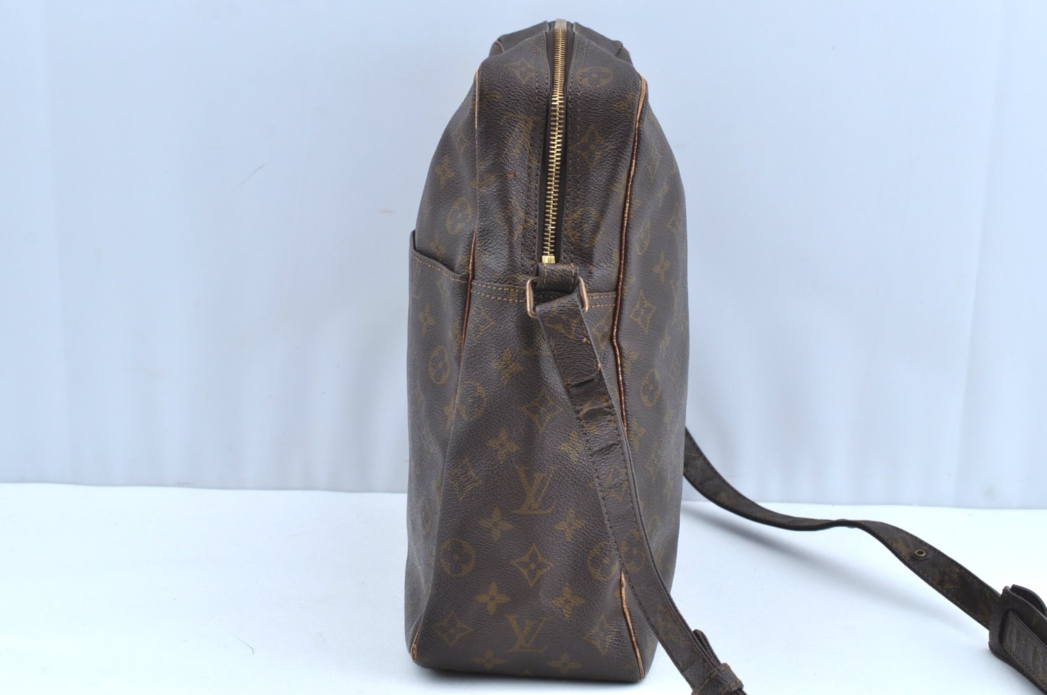 Authentic Louis Vuitton Monogram Marceau Shoulder Cross Body Bag M40264 LV K1714