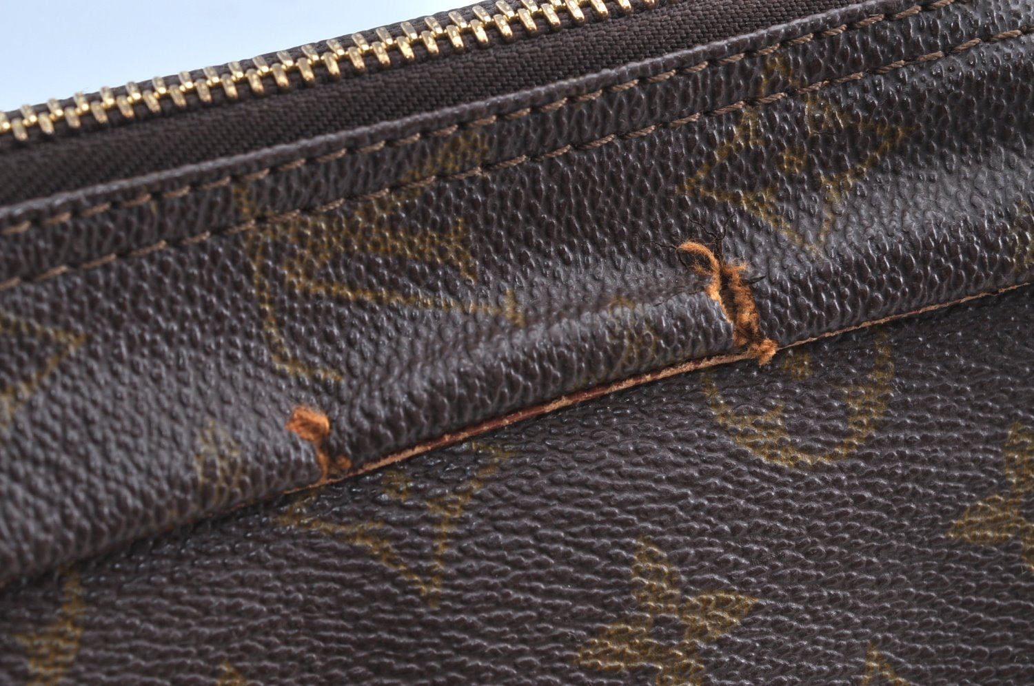 Authentic Louis Vuitton Monogram Marceau Shoulder Cross Body Bag M40264 LV K1714