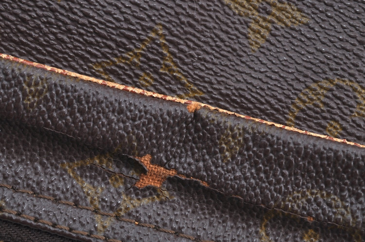 Authentic Louis Vuitton Monogram Marceau Shoulder Cross Body Bag M40264 LV K1714