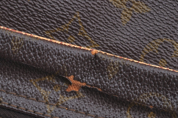 Authentic Louis Vuitton Monogram Marceau Shoulder Cross Body Bag M40264 LV K1714