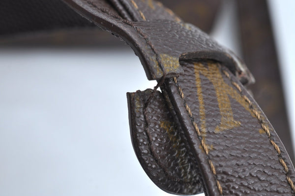 Authentic Louis Vuitton Monogram Marceau Shoulder Cross Body Bag M40264 LV K1714