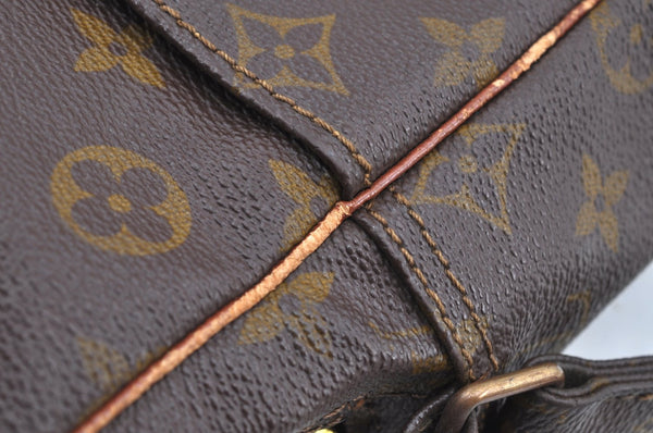 Authentic Louis Vuitton Monogram Marceau Shoulder Cross Body Bag M40264 LV K1714