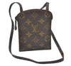 Auth Louis Vuitton Monogram Pochette Secret Shoulder Bag Pouch Old Model K1744