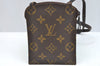 Auth Louis Vuitton Monogram Pochette Secret Shoulder Bag Pouch Old Model K1744