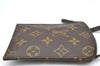 Auth Louis Vuitton Monogram Pochette Secret Shoulder Bag Pouch Old Model K1744