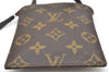 Auth Louis Vuitton Monogram Pochette Secret Shoulder Bag Pouch Old Model K1744