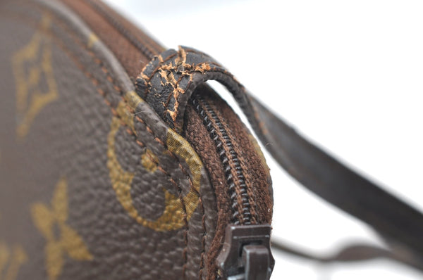 Auth Louis Vuitton Monogram Pochette Secret Shoulder Bag Pouch Old Model K1744