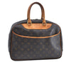 Authentic Louis Vuitton Monogram Deauville Hand Bag M47270 LV K1774