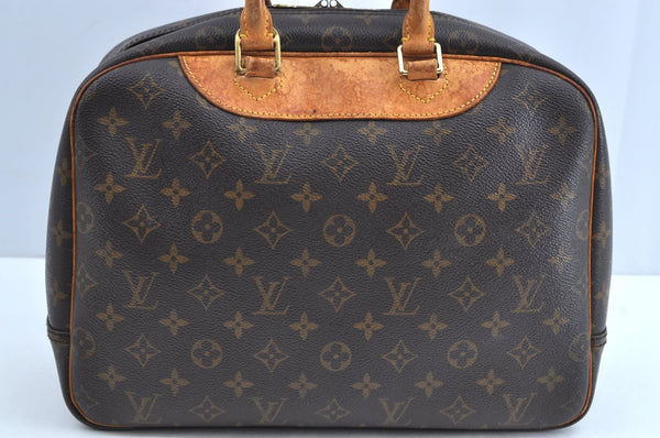 Authentic Louis Vuitton Monogram Deauville Hand Bag M47270 LV K1774
