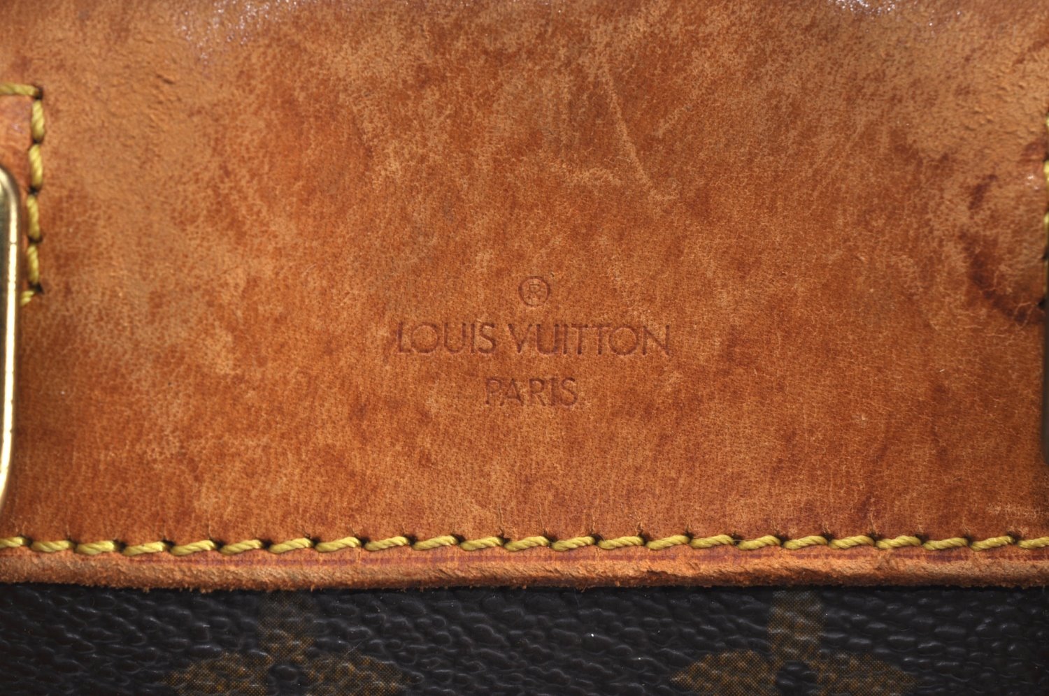 Authentic Louis Vuitton Monogram Deauville Hand Bag M47270 LV K1774