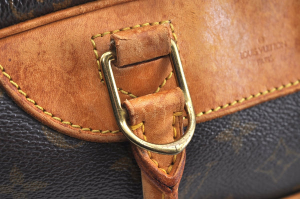 Authentic Louis Vuitton Monogram Deauville Hand Bag M47270 LV K1774