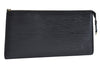 Authentic Louis Vuitton Epi Pochette Accessoires Pouch Black M52942 Junk K1880