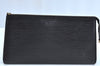 Authentic Louis Vuitton Epi Pochette Accessoires Pouch Black M52942 Junk K1880