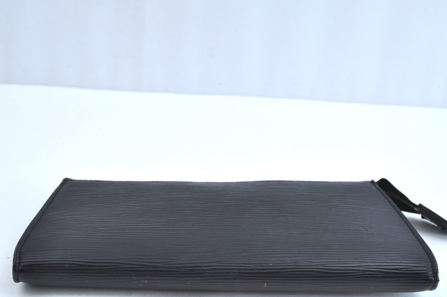 Authentic Louis Vuitton Epi Pochette Accessoires Pouch Black M52942 Junk K1880