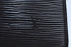 Authentic Louis Vuitton Epi Pochette Accessoires Pouch Black M52942 Junk K1880