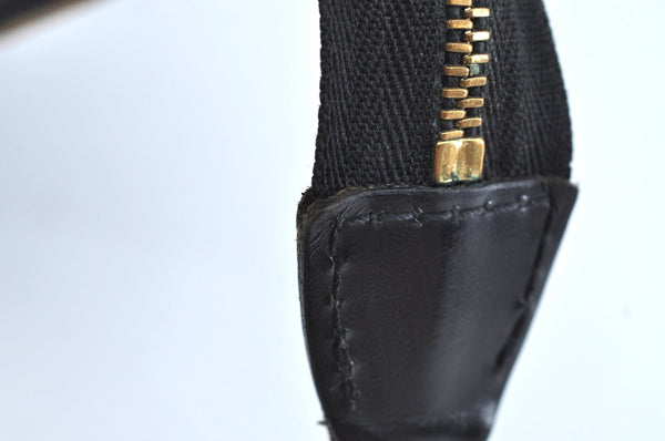 Authentic Louis Vuitton Epi Pochette Accessoires Pouch Black M52942 Junk K1880