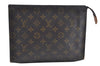 Auth Louis Vuitton Monogram Poche Toilette 26 Cosmetics Pouch Old Model K2003